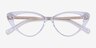 Taran Clear AcetateEyeglass Frames from EyeBuyDirect, Closed View