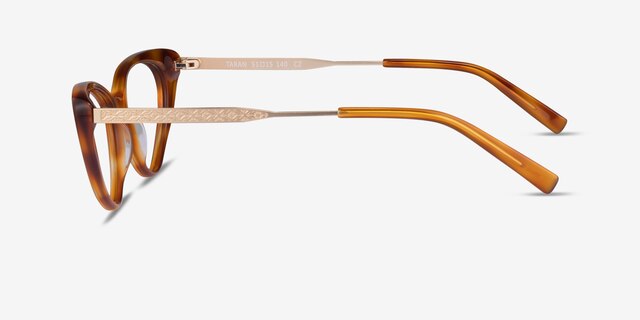 Taran Tortoise AcetateEyeglass Frames from EyeBuyDirect, Side View