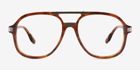 Lowen Tortoise Acetate Eyeglass Frames from EyeBuyDirect, Front View