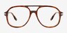 Lowen Tortoise AcetateEyeglass Frames from EyeBuyDirect, Front View