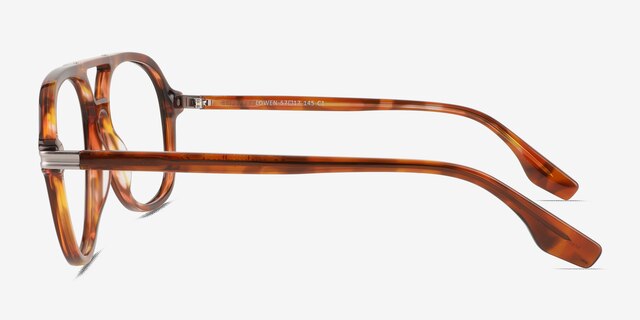 Lowen Tortoise AcetateEyeglass Frames from EyeBuyDirect, Side View