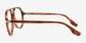 Lowen Tortoise AcetateEyeglass Frames from EyeBuyDirect, Side View