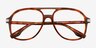 Lowen Tortoise AcetateEyeglass Frames from EyeBuyDirect, Closed View
