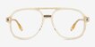 Lowen Clear Yellow AcetateEyeglass Frames from EyeBuyDirect, Front View
