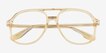 Lowen Clear Yellow AcetateEyeglass Frames from EyeBuyDirect, Closed View