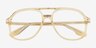 Lowen Clear Yellow AcetateEyeglass Frames from EyeBuyDirect, Closed View