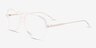 Quin Clear AcetateEyeglass Frames from EyeBuyDirect, Angle View