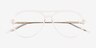 Quin Clear AcetateEyeglass Frames from EyeBuyDirect, Closed View