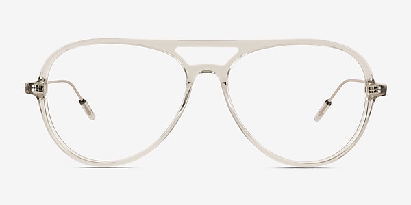 Quin Clear Green Acetate Eyeglass Frames