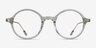 Gregory Clear Green AcetateEyeglass Frames from EyeBuyDirect, Front View