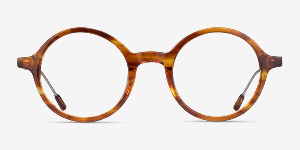 Gregory Striped Tortoise Acétate Montures de lunettes de vue