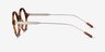 Gregory Striped Tortoise AcetateEyeglass Frames from EyeBuyDirect, Side View