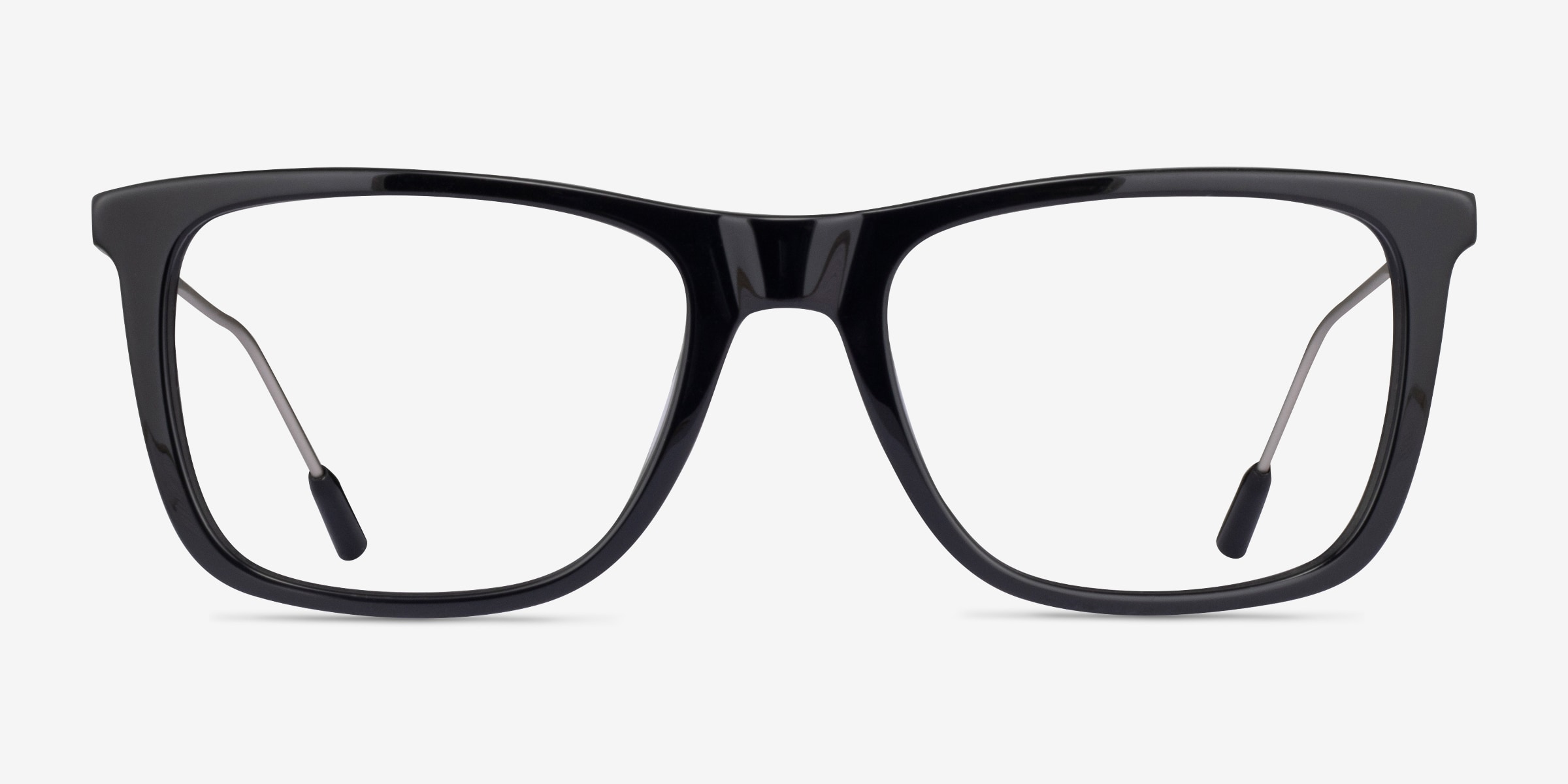Zach Square Black Glasses for Men | Eyebuydirect Canada