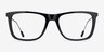 Zach Black AcetateEyeglass Frames from EyeBuyDirect, Front View