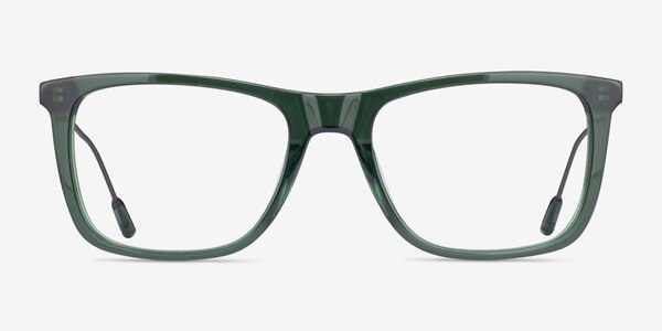 Zach Clear Green Acétate Montures de lunettes de vue