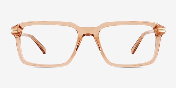 Niall Clear Champagne Acetate Eyeglass Frames