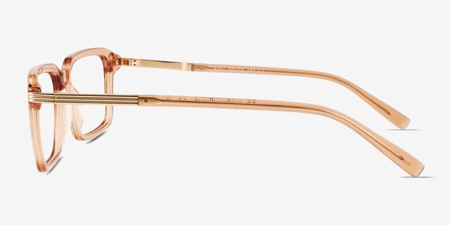 Niall Clear Champagne AcetateEyeglass Frames from EyeBuyDirect, Side View