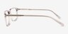 Niall Clear Gray AcetateEyeglass Frames from EyeBuyDirect, Side View
