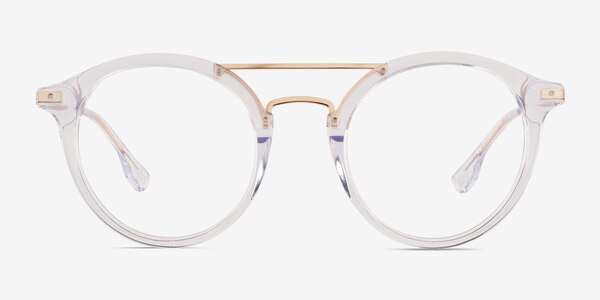 Mallet Clear Gold Acetate Eyeglass Frames