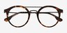 Mallet Tortoise Black AcetateEyeglass Frames from EyeBuyDirect, Closed View