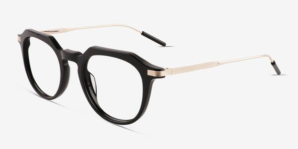 Black Gold Chisle -  Acetate Eyeglasses