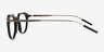 Chisle Black Gold AcétateMontures de lunettes de vue d'EyeBuyDirect, Vue de Côté