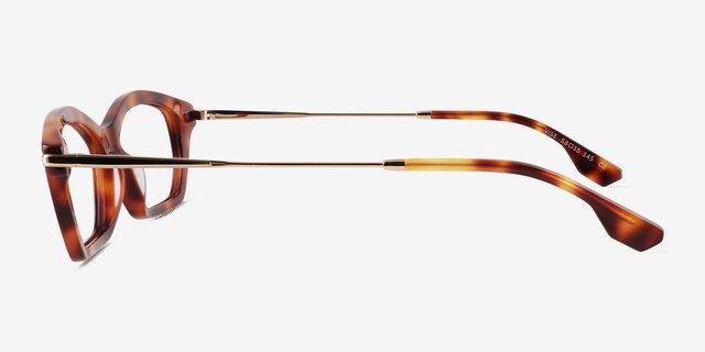 Vise Tortoise Gold AcetateEyeglass Frames from EyeBuyDirect, Side View