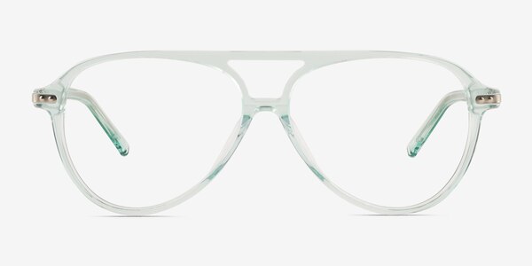 Uni Clear Green Acetate Eyeglass Frames