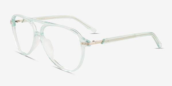 Clear Green Uni -  Acetate Eyeglasses