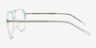 Uni Clear Green AcetateEyeglass Frames from EyeBuyDirect, Side View
