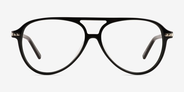 Uni Black Acetate Eyeglass Frames