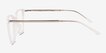 Study Clear AcetateEyeglass Frames from EyeBuyDirect, Side View