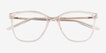 Study Clear AcetateEyeglass Frames from EyeBuyDirect, Closed View