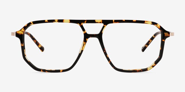 Craft Spotty Tortoise AcetateEyeglass Frames from EyeBuyDirect, Front View