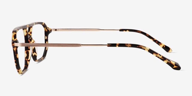 Craft Spotty Tortoise AcetateEyeglass Frames from EyeBuyDirect, Side View