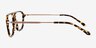 Craft Spotty Tortoise AcetateEyeglass Frames from EyeBuyDirect, Side View