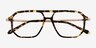 Craft Spotty Tortoise AcetateEyeglass Frames from EyeBuyDirect, Closed View