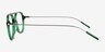 Anvil Clear Green AcetateEyeglass Frames from EyeBuyDirect, Side View