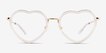 Loving Clear AcetateEyeglass Frames from EyeBuyDirect, Front View