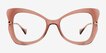 Swallowtail Coral AcetateEyeglass Frames from EyeBuyDirect, Front View