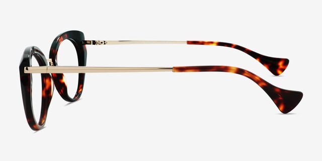 Admiral Tortoise AcetateEyeglass Frames from EyeBuyDirect, Side View