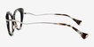 Emperor Ivory Tortoise AcetateEyeglass Frames from EyeBuyDirect, Side View