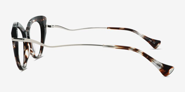 Emperor Ivory Tortoise AcetateEyeglass Frames from EyeBuyDirect, Side View