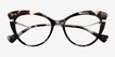 Emperor Ivory Tortoise AcetateEyeglass Frames from EyeBuyDirect, Closed View