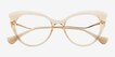 Emperor Brown AcetateEyeglass Frames from EyeBuyDirect, Closed View