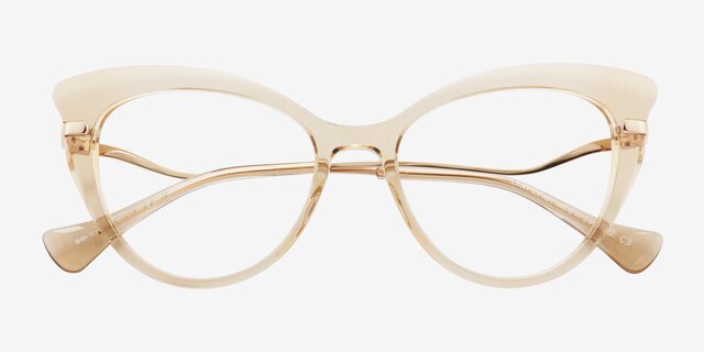 Emperor Brown AcetateEyeglass Frames from EyeBuyDirect, Closed View
