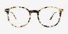 Quill Ivory Tortoise AcetateEyeglass Frames from EyeBuyDirect, Front View