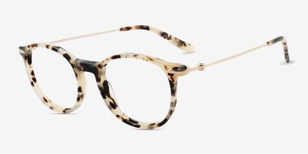 Ivory Tortoise Quill -  Acetate Eyeglasses