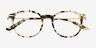 Quill Ivory Tortoise AcetateEyeglass Frames from EyeBuyDirect, Closed View