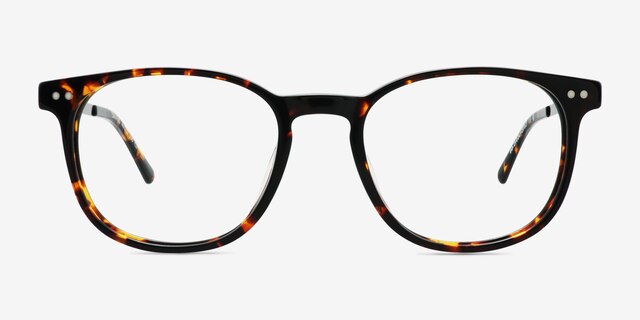 Savvy Tortoise AcetateEyeglass Frames from EyeBuyDirect, Front View